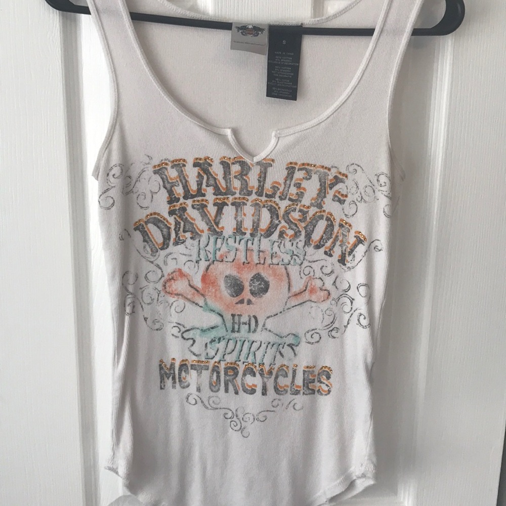 Harley Davidson tank